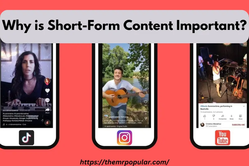 why is short-form content important