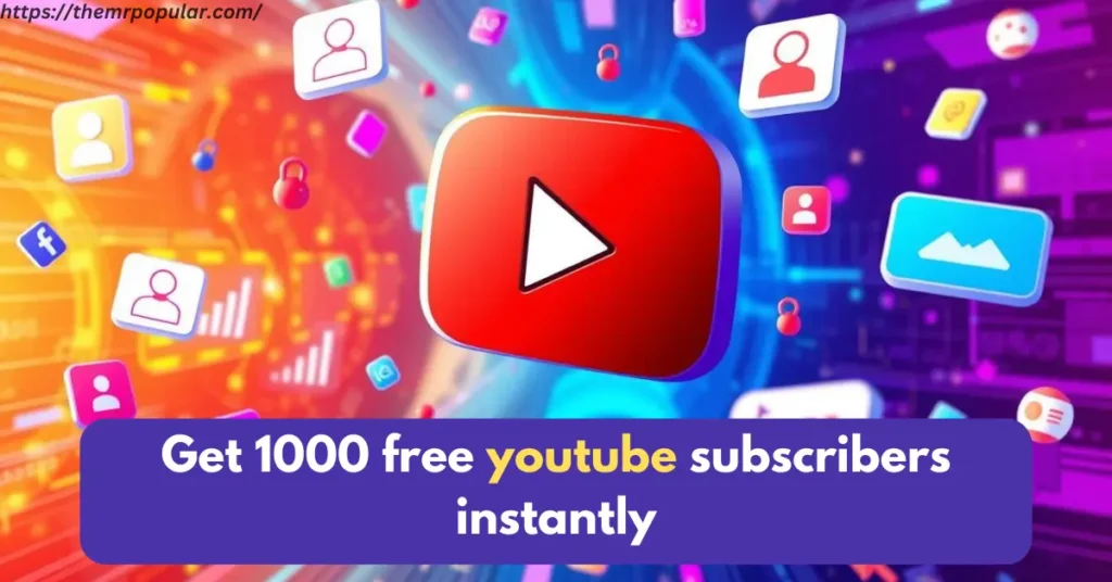 Get 1000 free youtube subscribers instantly – The Mr Popular get 1000 free youtube subscribers instantly