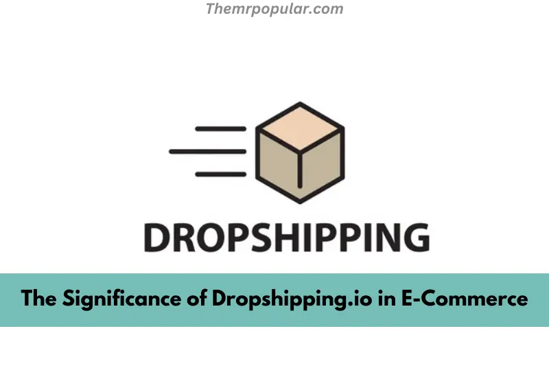 the significance of dropshipping.io in ecommerce