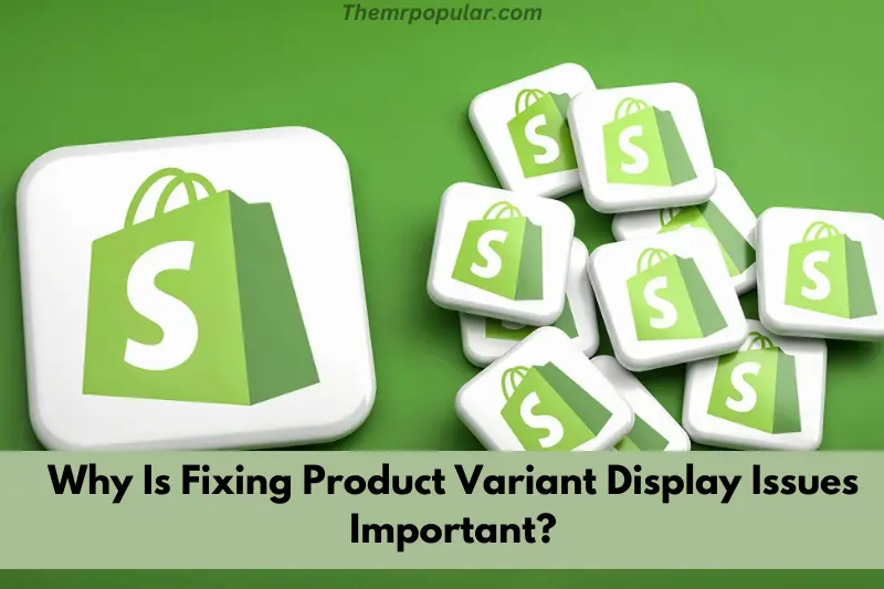 why Is fixing product variant display issues important