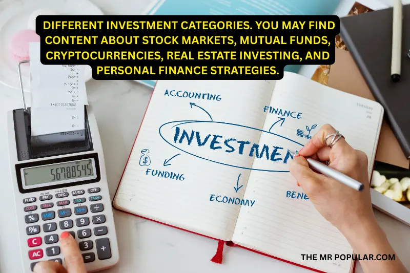 types of content on how2invest com mx