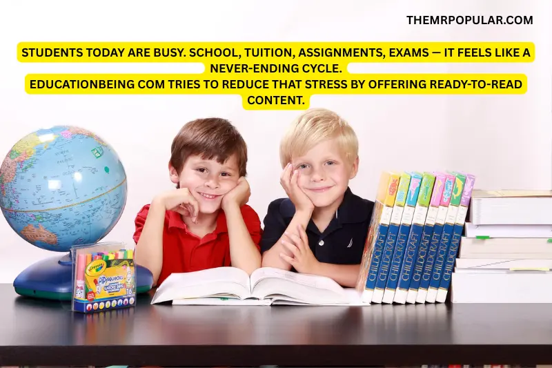 how educationbeing com helps students