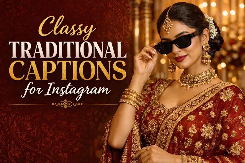 classy traditional captions for instagram
