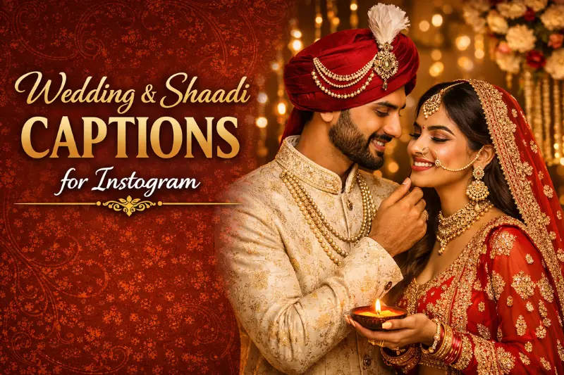 wedding and shaadi captions for instagram