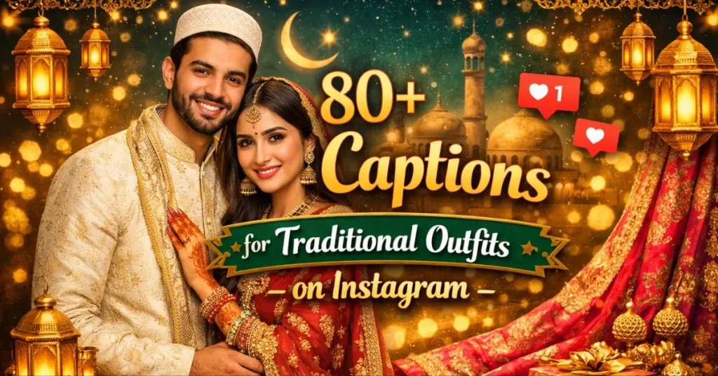 captions for traditional outfits on instagram