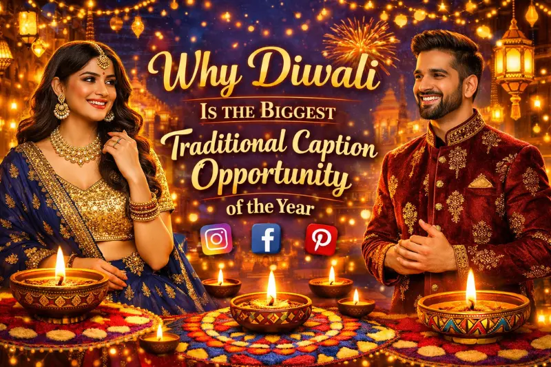 why diwali is the biggest traditional captions