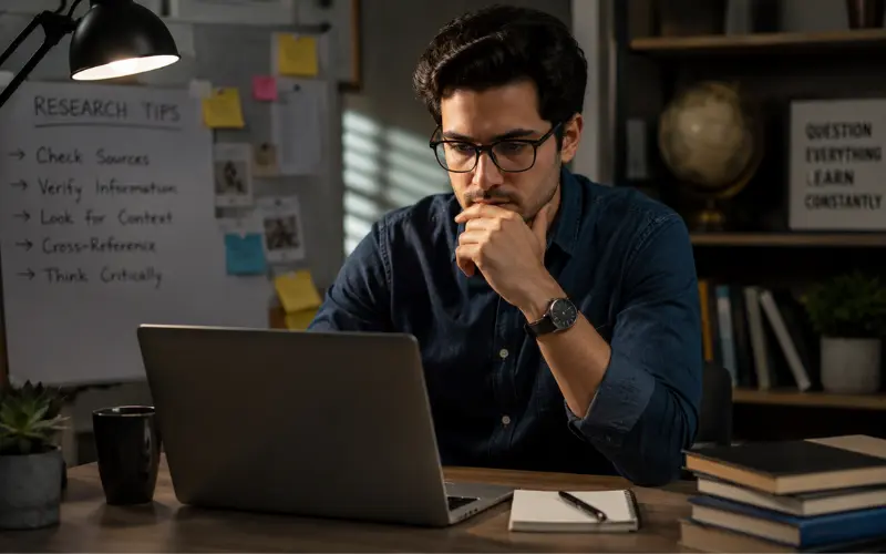 what this mix up actually teaches you about online research