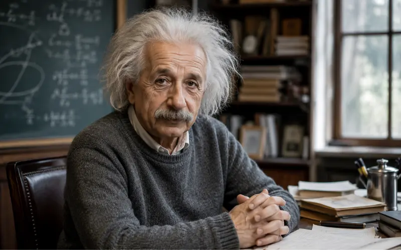 who albert einstein actually is