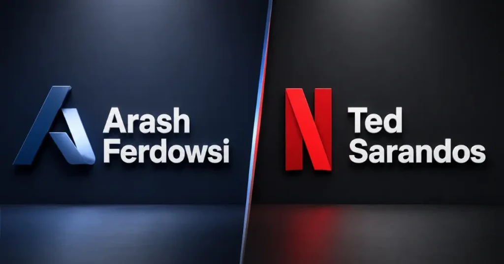 Arash Ferdowsi and Ted Sarandos: Careers Compared arash ferdowsi and ted sarandos careers compared